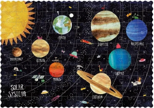 PUZZLE DISCOVER THE PLANETS POCKET