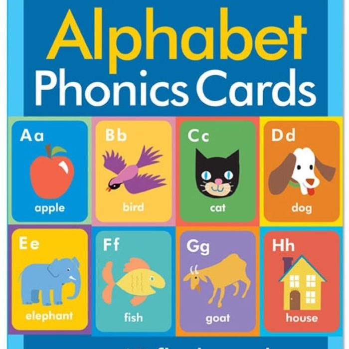 ALPHABET AND PHONICS FLASH CARDS