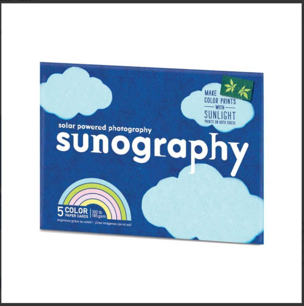 SUNOGRAPHY PAPER FOTOSENSIBLE 5 COLORS 270 GRAMS