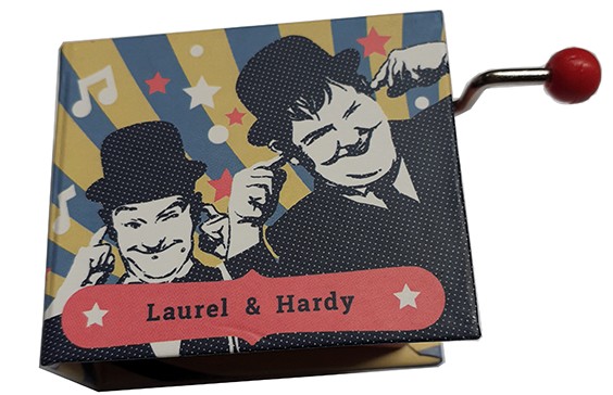 MANIVELA MUSICAL LLIBRET LAUREL I HARDY