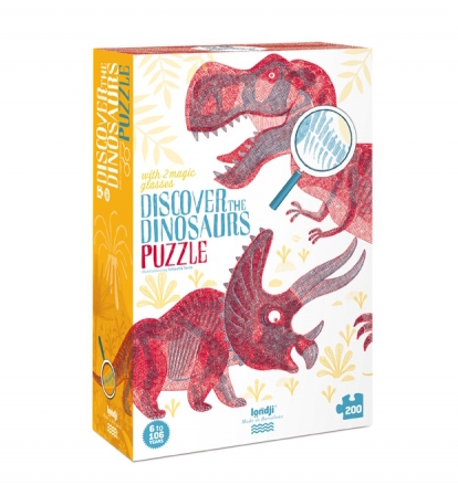 PUZZLE DISCOVER THE DINOSAURS