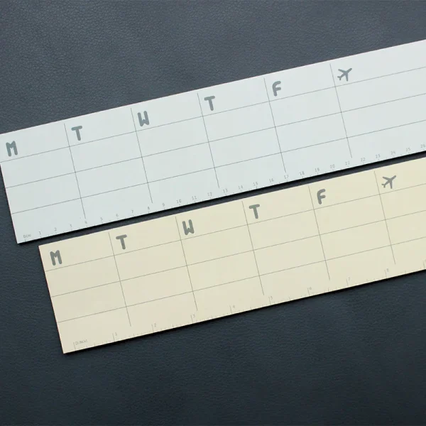 PAPERWAYS GLUEMEMO WEEKLY - 02. RULER(cm)