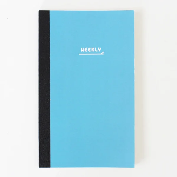 PAPERWAYS NOTEBOOK S - WEEKLY2 - CADET BLUE