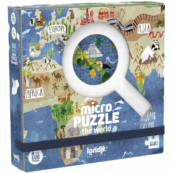 MICROPUZZLE THE WORLD 600 PECES