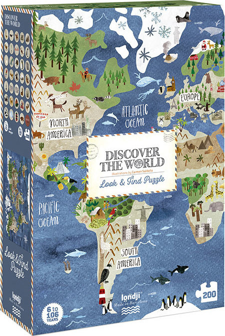 PUZZLE DISCOVER THE WORLD