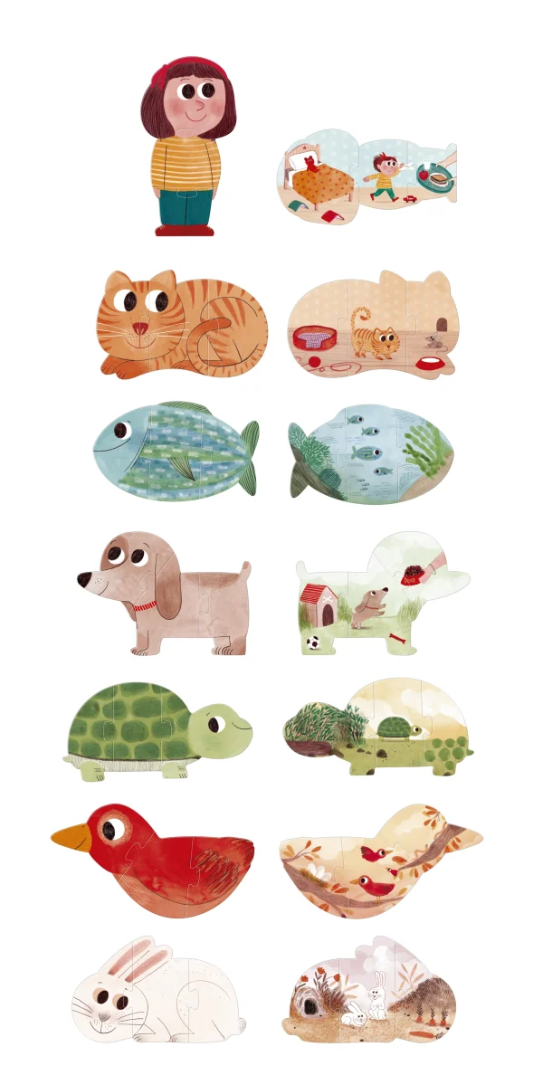 PUZZLE I LOVE MY PETS