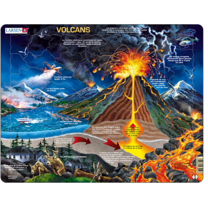 PUZZLE VOLCANS (CATALÀ)