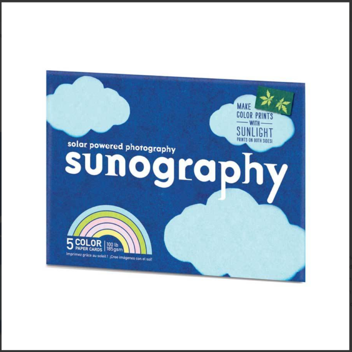 SUNOGRAPHY PAPER FOTOSENSIBLE 5 COLORS 270 GRAMS
