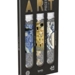 3 MICROPUZZLE ART PIECES