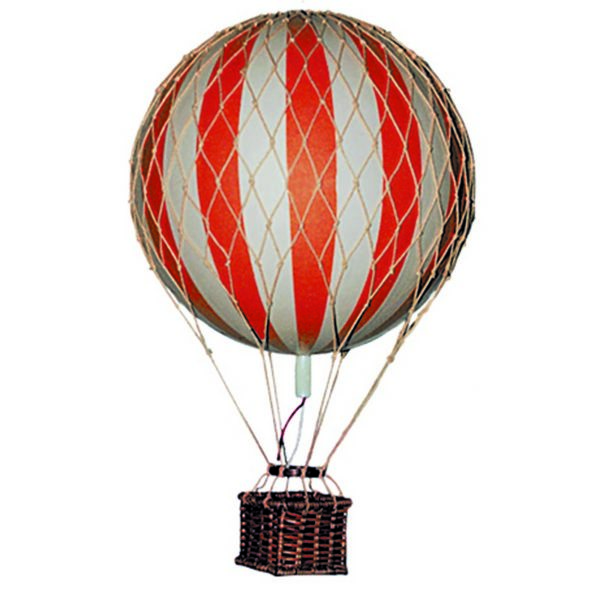 GLOBUS AEROSTÀTIC Ø 8 cm. VERMELL