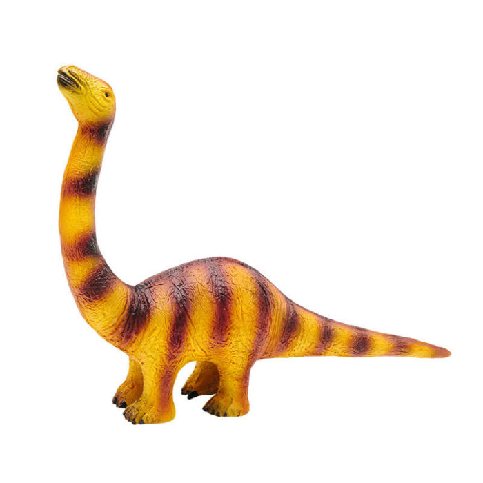 Dino Apatosaurus de cautxú