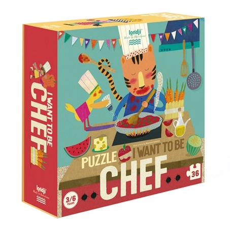 PUZZLE I WANT TO BE... CHEFF: 36pc