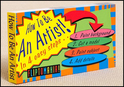 FLIPBOOK HOW TO BE AN ARTIST