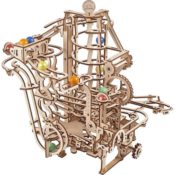 MAQUETA PER MUNTAR: MARBLE RUN STEPPED HOIST