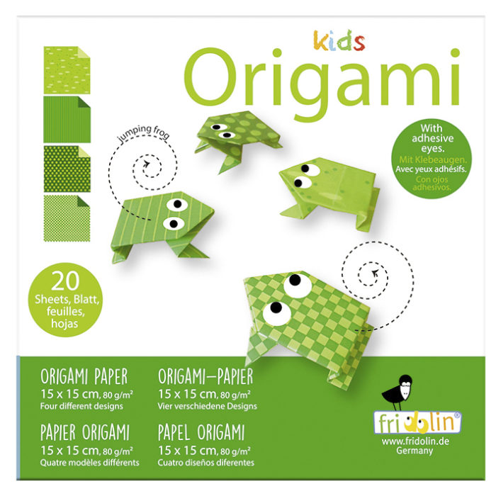 ORIGAMI KIDS FROG