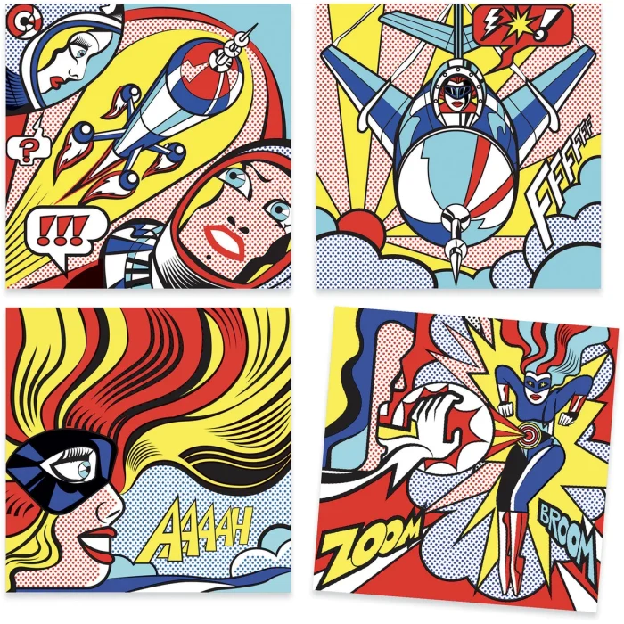 INSPIRED BY ROY LICHTENSTEIN