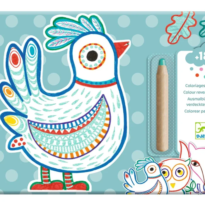 LÀMINES PER PINTAR: ANIMALS DEL BOSC