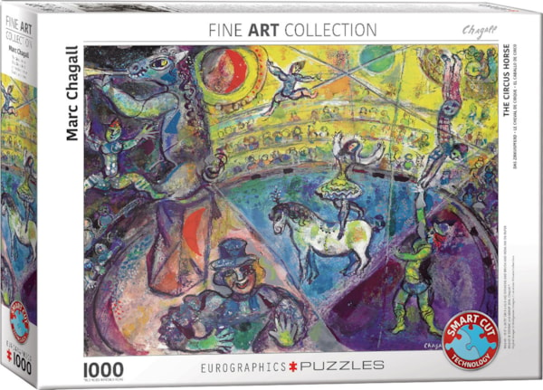 PUZZLE CIRCUS-MARC CHAGALL: 1000pc.