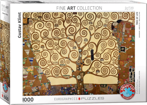 PUZZLE TREE OF LIFE BY GUSTAV KLIMT: 1000pc.