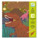 TALLER: LÀMINES PER RASCAR, DINOSAURES