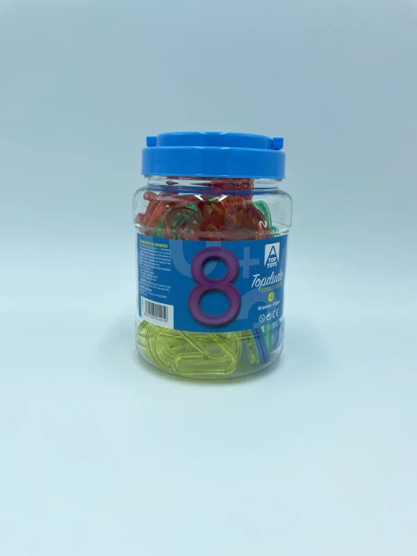 Topiludo: Pot 52 números translúcids 4 colors