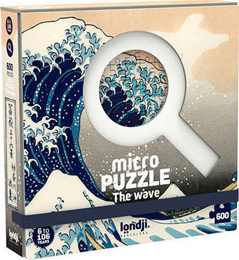LONDJI: MICROPUZZLE THE WAVE - HOKUSAI 600 PECES