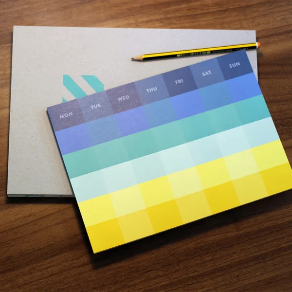 PAPERWAYS PALETTE MONTHLY PAD-MIDNIGHT IN PARIS