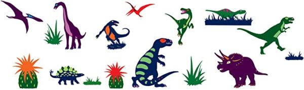 STICKERS DE PARET DINOSAURES