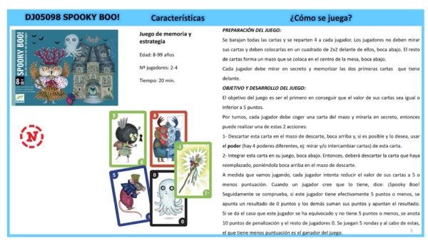 CARTES SPOOKY BOO!