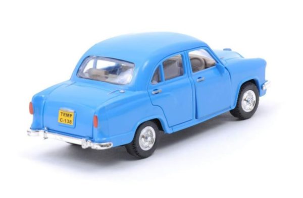 COTXE BLAU AMBASSADOR