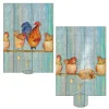 POSTAL GALLINES/POLLASTRES A L'AST