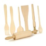 SET UTENSILIS DE CUINA DE FUSTA