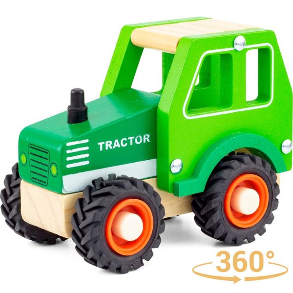 TRACTOR FUSTA VERD