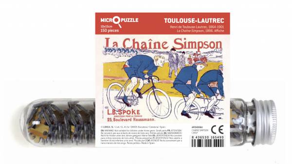 LONDJI: MICROPUZZLE LA CHAÎNE SIMPSON TOULOUSE-LAUTREC