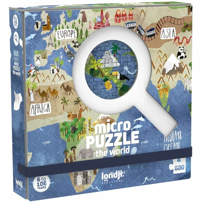 LONDJI: MICROPUZZLE THE WORLD 600 PECES