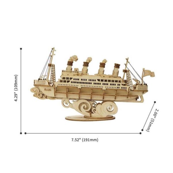 MAQUETA PER MUNTAR: CRUISE SHIP