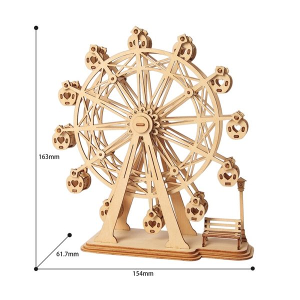 MAQUETA PER MUNTAR: NÒRIA: PUZLE 3D DE FUSTA