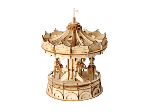 MAQUETA PER MUNTAR: PUZZLE 3D MERRY GO ROUND