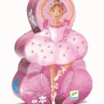 PUZLE SILUETA: LA BALLARINA I LA FLOR 36pc.