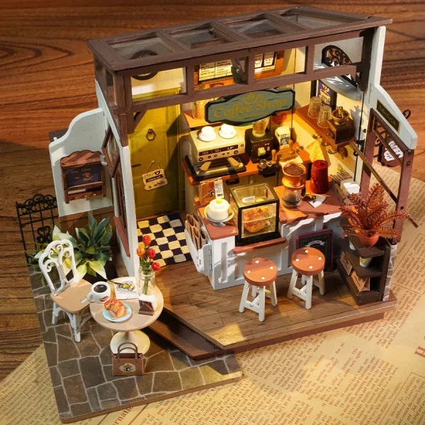 MAQUETA CAFÈ EN MINIATURA