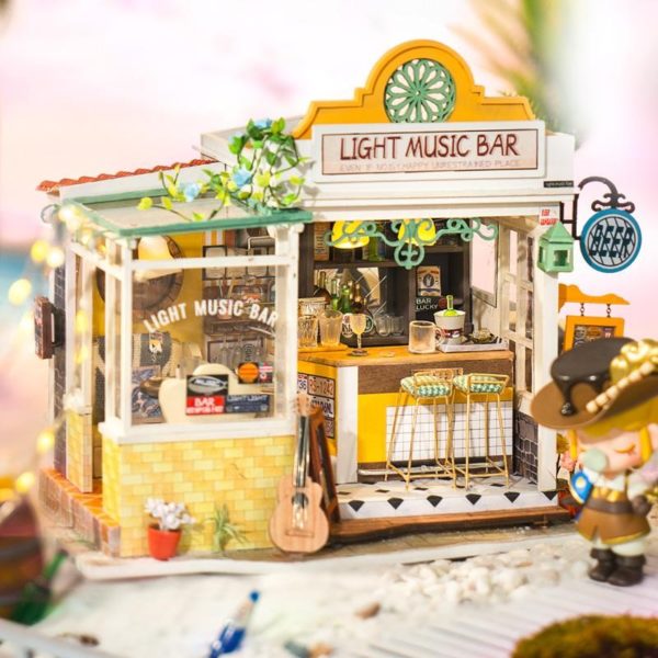 MAQUETA PER MUNTAR: LIGHT MUSIC BAR