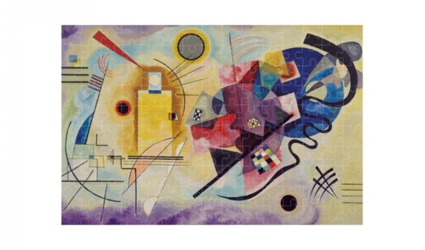 MICROPUZZLE GELB-ROT-BLAU KANDINSKY