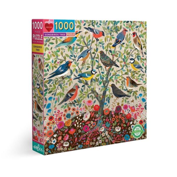 PUZLE 1000 PECES ARBRE OCELLS