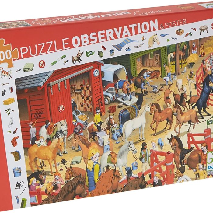PUZLE OBSERVACIÓ D'EQUITACIÓ