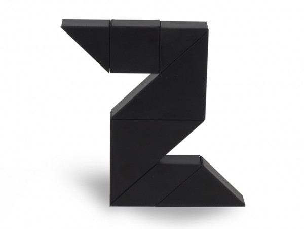 TANGRAM 3D MAGNÈTIC NEGRE