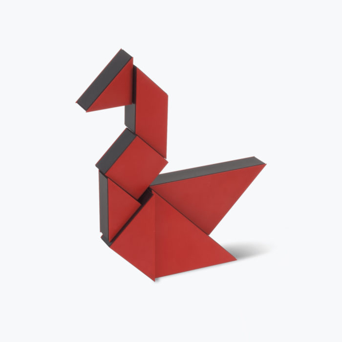 TANGRAM 3D MAGNÈTIC VERD