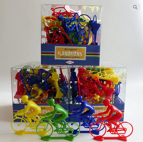 CICLISTA DE PLÀSTIC DE COLORS