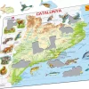 LARSEN: MAPA FÍSIC DE CATALUNYA (CATALÀ)