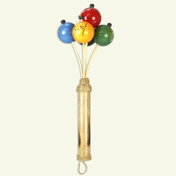 MARACA BAMBÚ 5 BOLES
