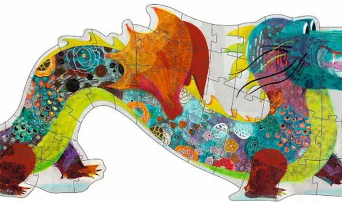 PUZZLE GEGANT: EL DRAC LLEÓ 58 pc.